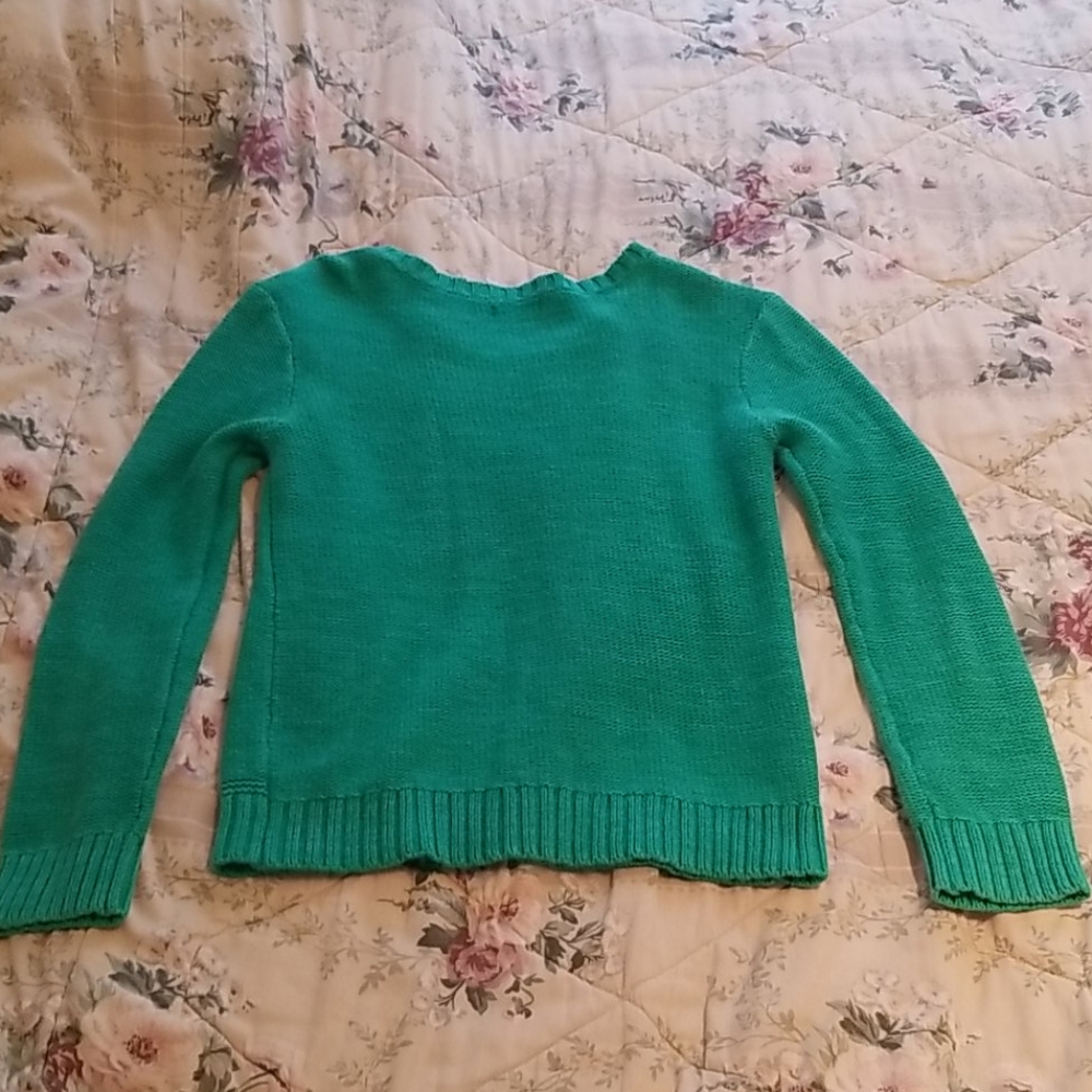 Green sweater - Picture 2 of 2